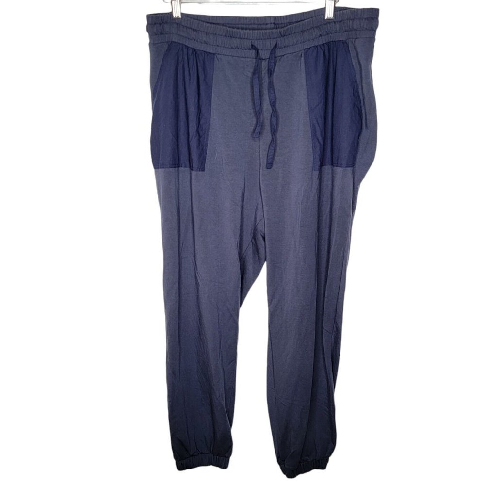 Summersalt 1XL Dark Blue Drawstring‎ Pockets Women's Jogger Athletic Pants